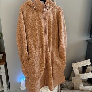 Time and Tru Tan Sherpa Jacket
